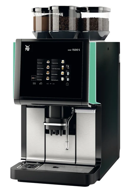 ماكينة قهوة ديجيتال ذاتية الخدمة WMF 1500 S+ – ١٤٣ كوب/ساعة للشركات والكافيهات والمطاعم والفنادق في مصر