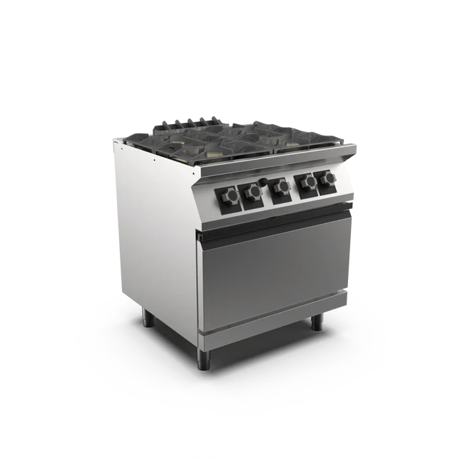 Mareno PC98GFG - 4 Burner Gas Range with Oven